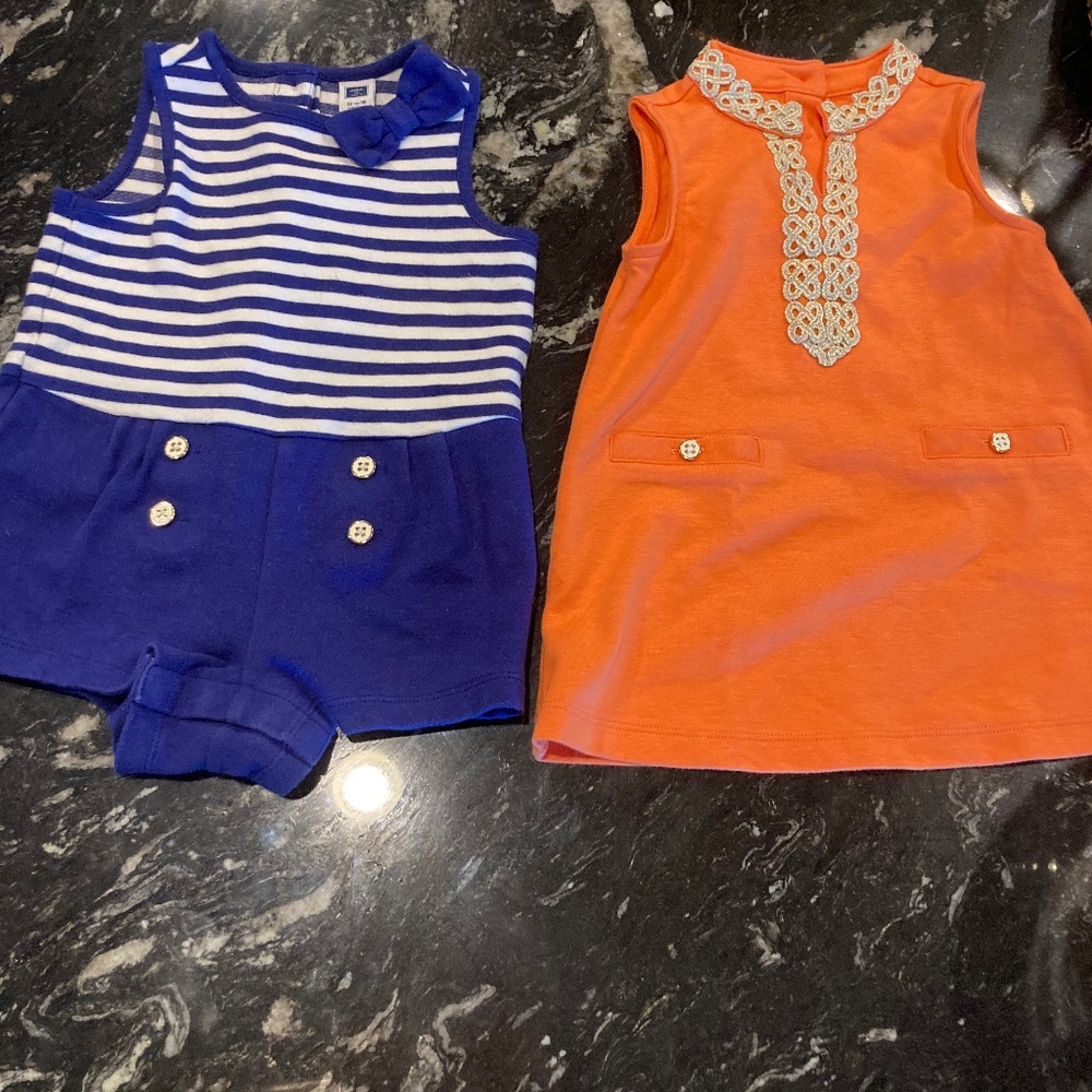 Baby girls Janie and Jack dress bundle size 12-18 months